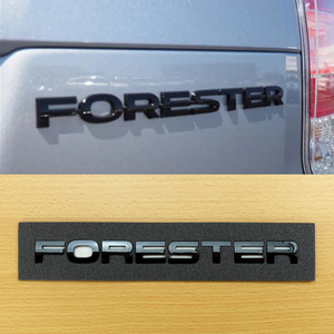 [在庫品] FORESTER エンブレム フォレスター 艶有黒 光沢ブラック