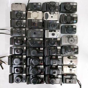 【清掃済】 Minolta , Canon , Olympus , Konica , Fuji コンパクトフィルム 35点セット まとめ ●ジャンク品 [8953TMC]