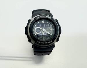 【KM202】CASIO カシオ G-SHOCK ジーショック SHOCK RESIST WR 20BAR G-300 アナデジ メンズ腕時計