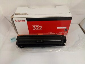 CANON　純正 　カ－トリッジ　CRG-322　ブラック　外箱．内袋開封品　未使用品【No A1325】　