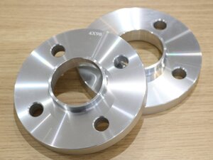 アルファロメオ用ホイール スペーサー 4穴 PCD98 ハブ径 58mm 58.1mm ハブ付き15mm ハブ高12mm以下車適合 2枚組