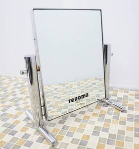 ▽インテリア家具 ｜卓上鏡 ミラー 化粧カガミ｜RENOMA レノマ インテリア｜PARIS 非売品 ■O0491