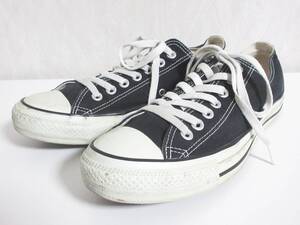 コンバース CONVERSE オールスター キャンバス スニーカー 黒 ブラック 27 北7222