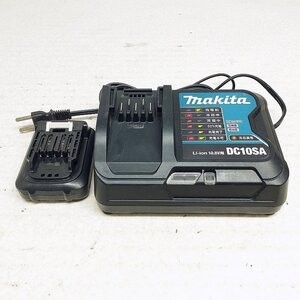 makita マキタ 10.8V電動工具バッテリー BL1015 充電器 DC10SA セット ジャンク