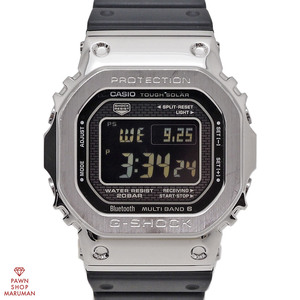 CASIO カシオ G-SHOCK フルメタル GMW-B5000-1JF ソーラー電波 SS×樹脂 デジタル 【丸万質舗】