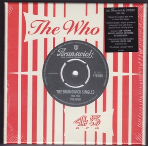 ■新品■The Who ザ・フー/The Brunswick singles 1965-1966(8 x 7 INCH SINGLES BOX) シングル8枚組ボックスセット