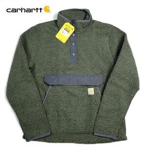 SIZE:S　カーハート CARHARTT OJ4991-M Relaxed Fit Fleece Snap Front Jacket フリースジャケット