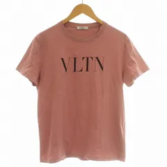 ヴァレンティノ ヴァレンチノ  VALENTINO Tシャツ VLTN 半袖 ロゴ カットソー XS ピンク /☆G