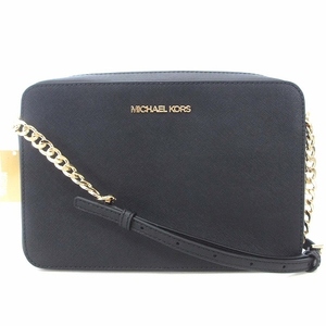 未使用品 マイケルコース MICHAEL KORS JET SET ITEM LG EW CROSSBODY 35T8GTTC9L ショルダーバッグ クロスボディ チェーン ロゴ PVC レザ