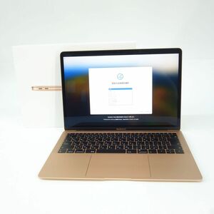 099s Apple/アップル MacBook Air Retina 13インチ 2018 MREE2J/A ゴールド ノートパソコン ※中古