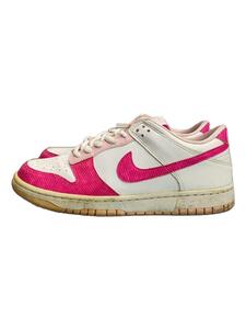 NIKE◆DUNK LOW GS/ダンクロー/ホワイト/586313-166/24cm/WHT