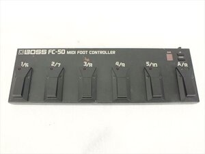 ♪ BOSS ボス FC-50 MIDIフットコントローラー 中古 現状品 240906B5456