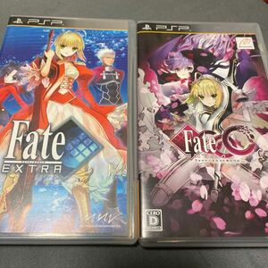 PSPソフト フェイト/エクストラ　Fate EXTRA フェイトエクストラCCC 2本セット まとめ 中古