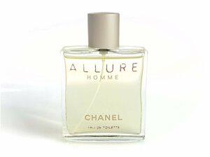 残多　シャネル　CHANEL　ALLURE HOMME　アリュール オム　オードトワレ　スプレー　50ml　残量:9割　YK-6803