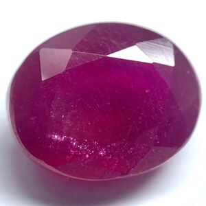 ソ付!!1円〜!!〔天然ルビー4.92ct〕j 約9.9×8.1mm ルース 裸石 宝石 jewelry corundum コランダム ruby DA0/DD0 w3マ18