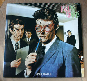 国内盤 Fabulous Poodles - 理由なき亀裂 Unsuitable / LP / New Wave, Power Pop, ニューウェイブ, パワーポップ