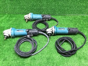 3台セット makita マキタ 9533BL 9533BH ディスクグラインダー 100ｍｍ サンダー 研磨機 電動工具 100Ｖ