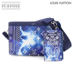 新品同様 ルイ ヴィトン LOUIS VUITTON モノグラム バンダナ ガストン ウエアラブル ウォレット ショルダー バッグ M81431 90263495