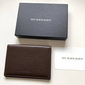 バーバリー　Burberry 名刺入れ　　パスケース　ノバチェック　美品 