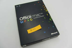 送料無料/格安 #1044 中古 Microsoft Office mac 2011 Home & Business 1 ユーザー 2MAC 正規版 ライセンス付き and