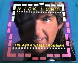 LP●Nick Lowe / The Abominable Showman EUROPEオリジナル盤 F-Beat 24-0147-1 パブロック PUB ROCK