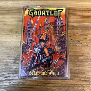 【期間限定50%OFF!!】 GAUNTLET / WAR AND GUILT (ミュージックテープ)