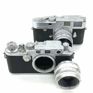 LEICA ライカ フィルムカメラ 2点セット レンズ付き【CIBC7041】