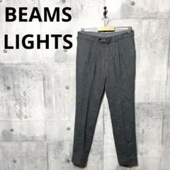 BEAMS LIGHTS ビームスライツ メンズ ウール スラックス M グレー