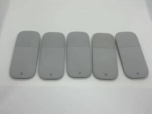 Microsoft サーフェス アーク マウス Surface Arc Mouse ライトグレー 5個セット 動作確認済み #2