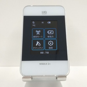 Wi-Fi WALKER WiMAX 2+ HWD15 au ホワイト 送料無料 即決 本体 n09570