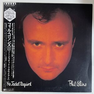 12635 ★美盤 Phil Collins/No Jacket Required ※帯付