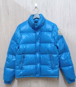 MONCLER/モンクレール/ダウンジャケット/ 41310 60 68950/EVEREST/ボタンダウンジャケット/ブルー/サイズ1