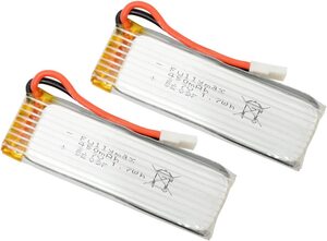 送料110円から K110 純正リポバッテリー ２本組 3.7V 450mAh V977等