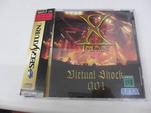 アーティスト祭 ゲーム祭 ② 中古品 SEGA セガサターン ソフト X Japan Virtual Shock 001 SEGA SATURN 保管品