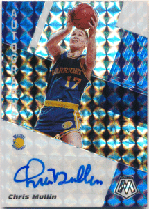 ☆ Chris Mullin NBA 2019-20 Panini Mosaic Silver Prizm Signature Auto 直筆サイン プリズムオート クリス・マリン