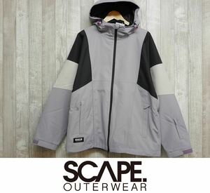 【新品】25 SCAPE TRACK JACKET - Sサイズ - SMOKE VIOLET 正規品 スノーボード ウェア ジャケット