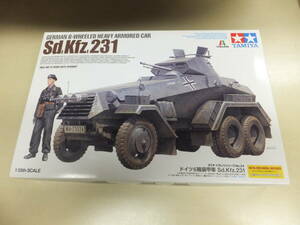 ６４　タミヤ１／３５独６輪装甲車Ｓｄ．Ｋｆｚ．２３１宅急便のみ同梱可です。