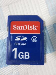 SanDisk SDメモリーカード 1GB Class2