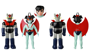 送料無料 MEDICOM TOY メディコムトイ ソフビ マジンガーZ 対 デビルマン セット 2期 ANNIVERSARY DZ50 Mazinger Devilman SOFVI 