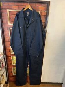 つなぎ ツナギ オールインワン エンジニア メカニック アウトドア dickies ディッキーズ xxl 2XL ビックサイズ　紺系　アメリカ古着 