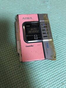 5.1 当時物　レア　AIWA CassetteBoy STEREO CASSETTE PLAYER HS P10 ジャンク