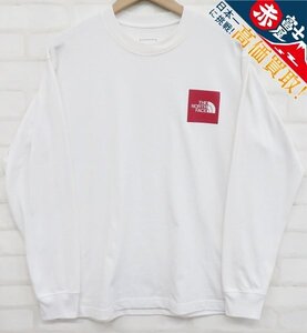 8T6541/THE NORTH FACE L/S Square Logo Tee NT82136 ノースフェイス スクエアロゴTシャツ