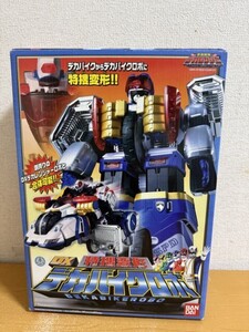 【中古美品】特捜戦隊デカレンジャー　DXデカバイクロボ　バンダイ