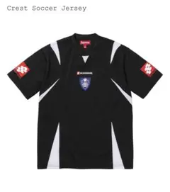 Supreme Crest Soccer Jersey "Black"