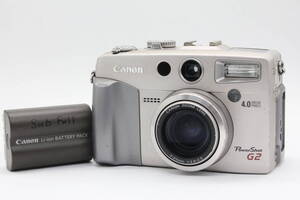 【返品保証】 キャノン Canon PowerShot G2 バッテリー付き コンパクトデジタルカメラ v4349