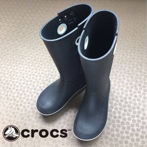 ★【 crocs 】★Jaunt Tall レディース レインブーツ ★サイズ W7