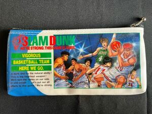 【未使用☆新品】《スラムダンク☆Slam Dunk》ショウワノート『ソフトペンケース』【1990年代放送当時物】Vintage!!☆ペンシルケース