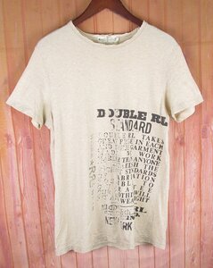 LST10351 RRL ダブルアールエル Tシャツ オートミール系 S（クリックポスト可）