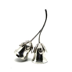 【中古】Hans Jensen　Silver Plate　シルバー Signed Bells　ベル　鈴　Denmark　デンマーク　ヴィンテージ　