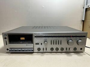 【Technics／テクニクス】 SA-R30 FM/AM ステレオカセットチューナーアンプ レシーバー カセットデッキ ★ 通電確認済み